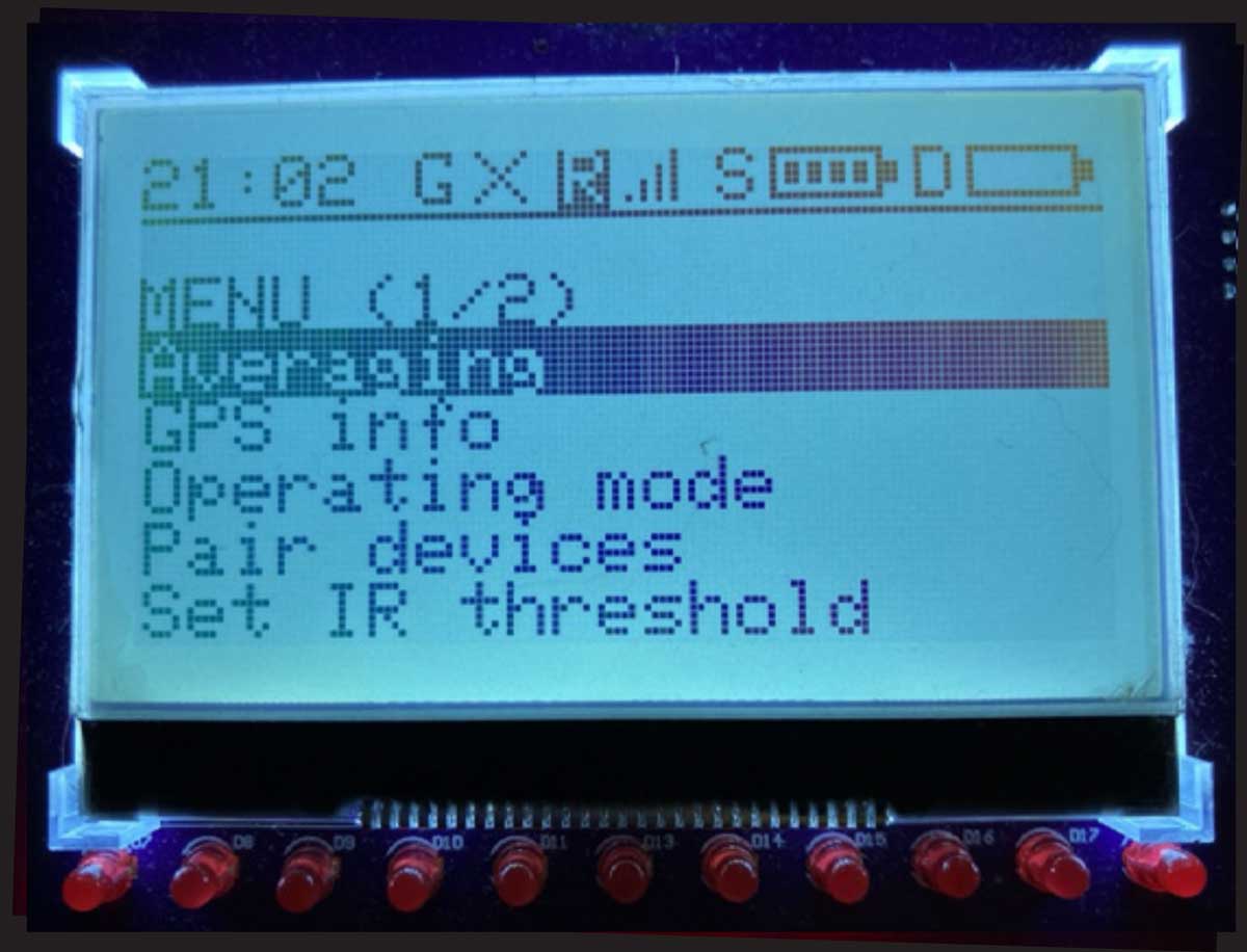 menu screen