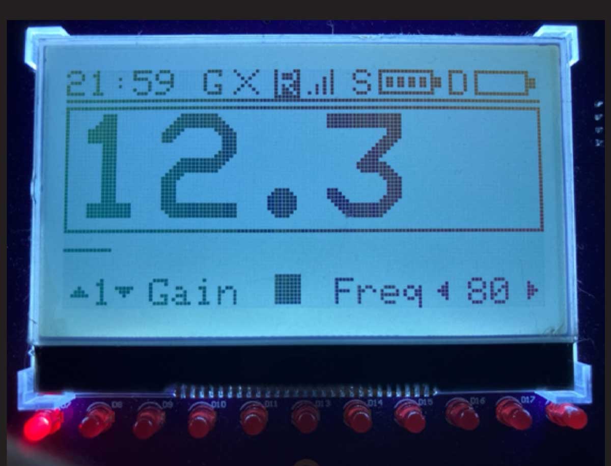 zoomed in mode screen